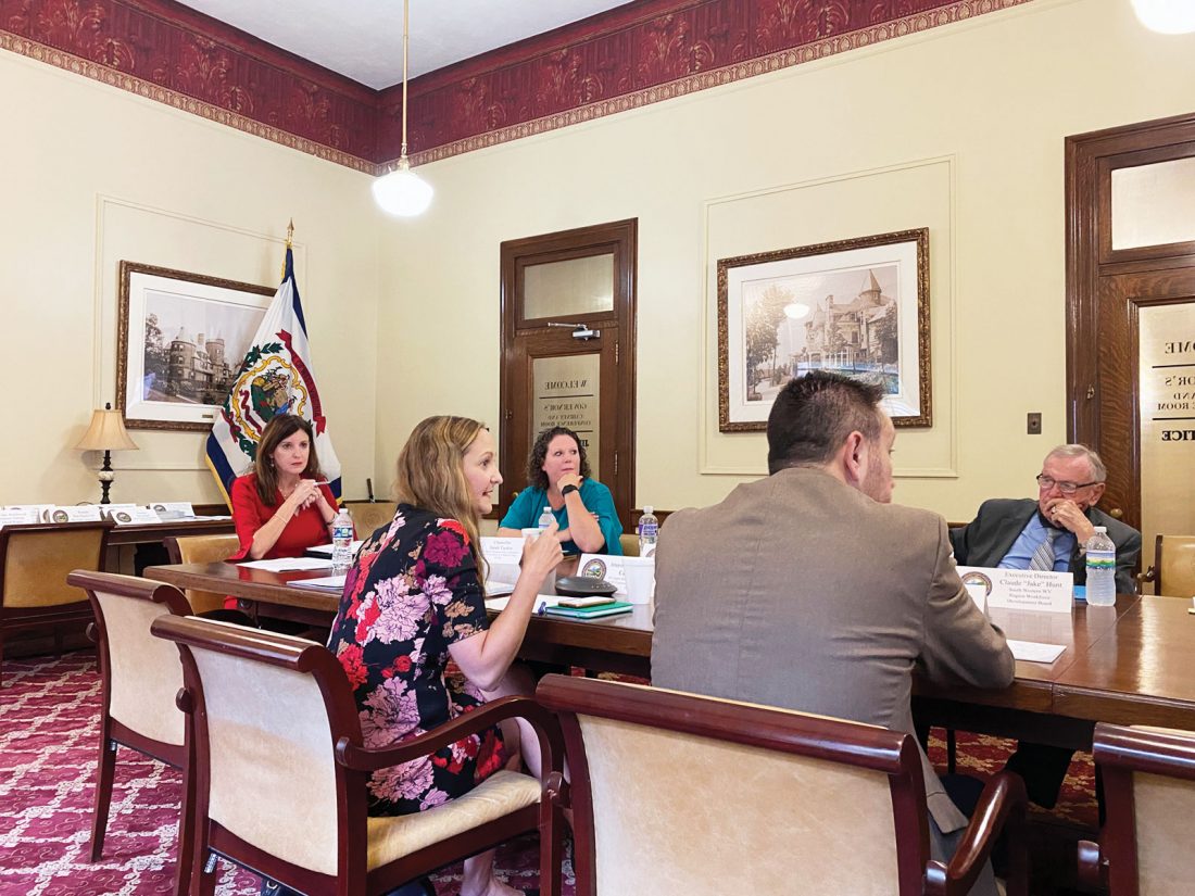 West Virginia task force holds second meeting on workforce training